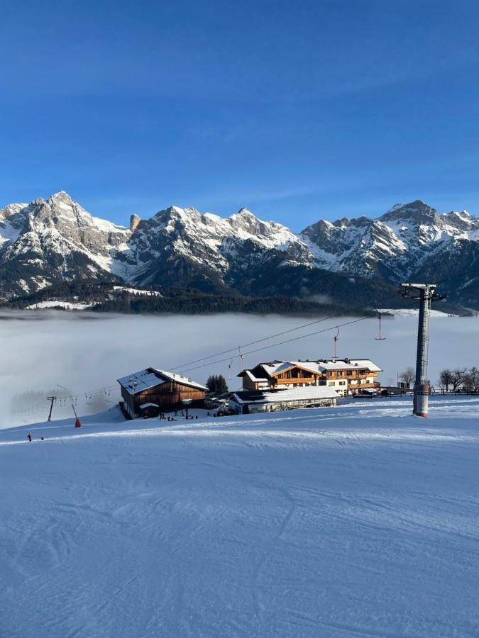 Berggasthof Hinterreit Maria Alm am Steinernen Meer Exterior foto
