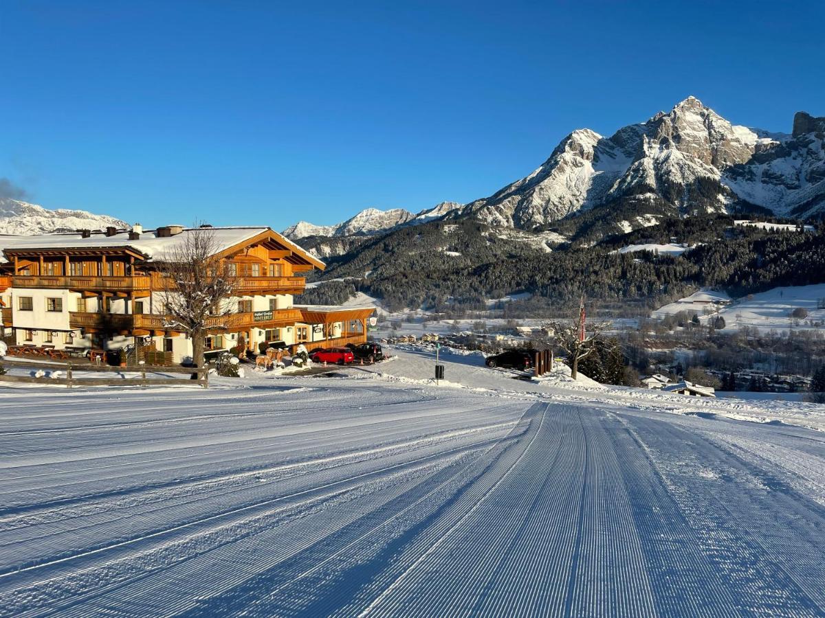 Berggasthof Hinterreit Maria Alm am Steinernen Meer Exterior foto