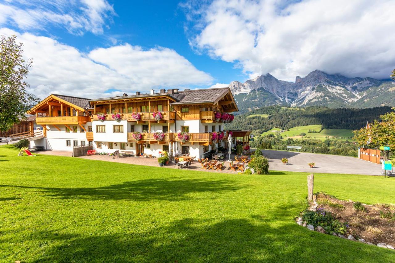 Berggasthof Hinterreit Maria Alm am Steinernen Meer Exterior foto